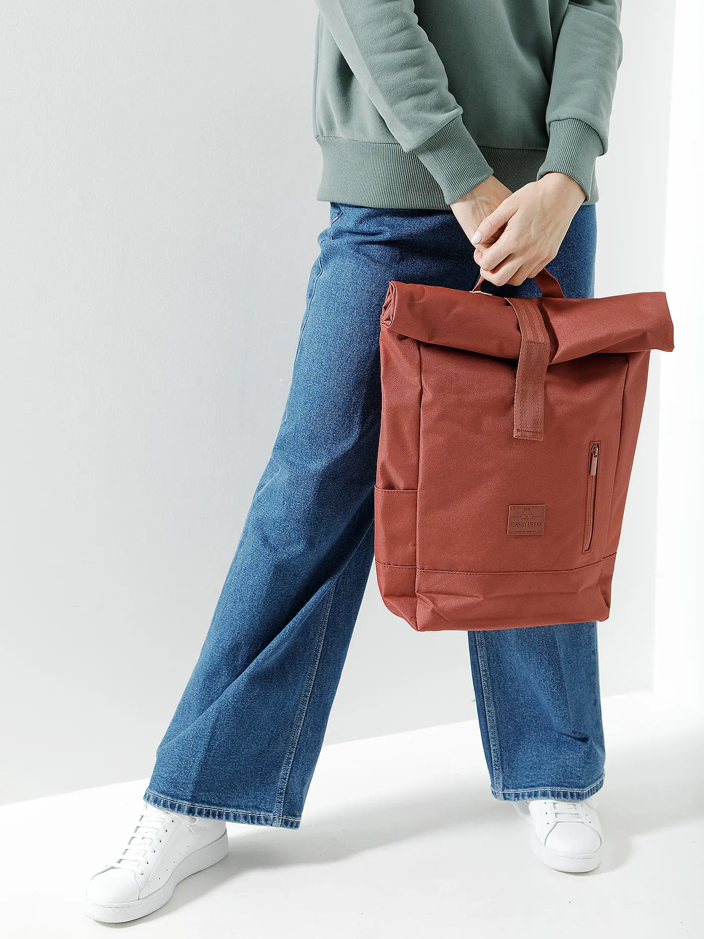 JOHNNY URBAN | Rolltop Rucksack " Aaron " | rot